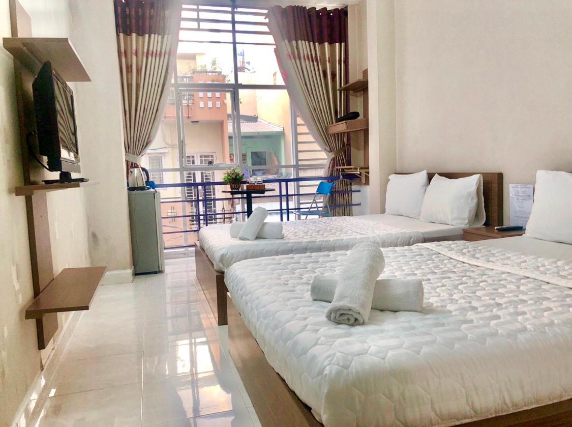 Thanhha Guesthouse At Bui Vien Walking Street Ciudad Ho Chi Minh  Exterior foto